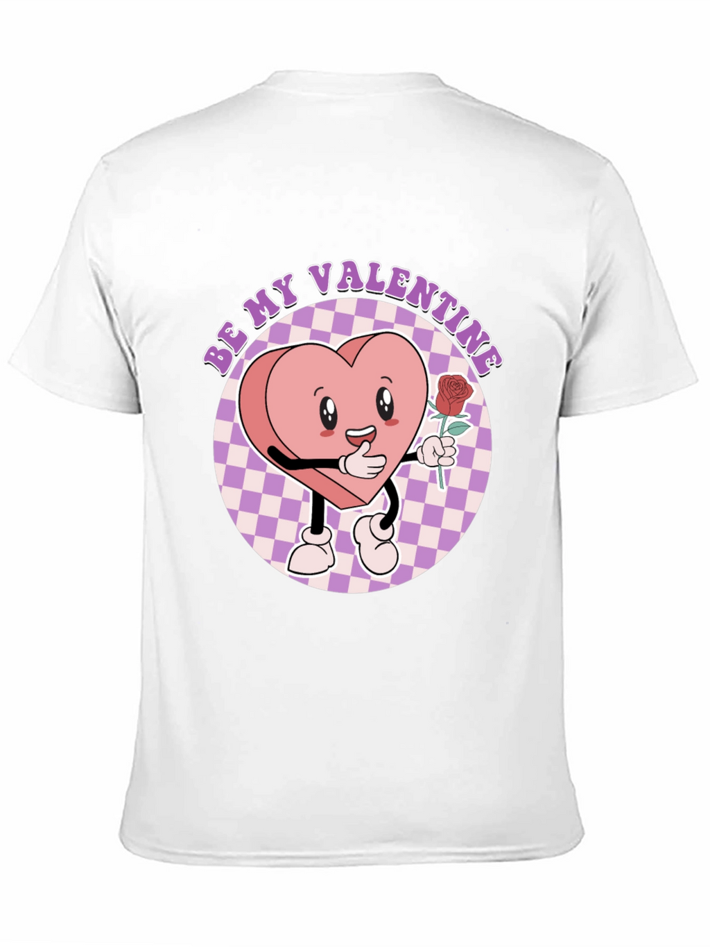 Be My Valentine Heart Graphic Tee