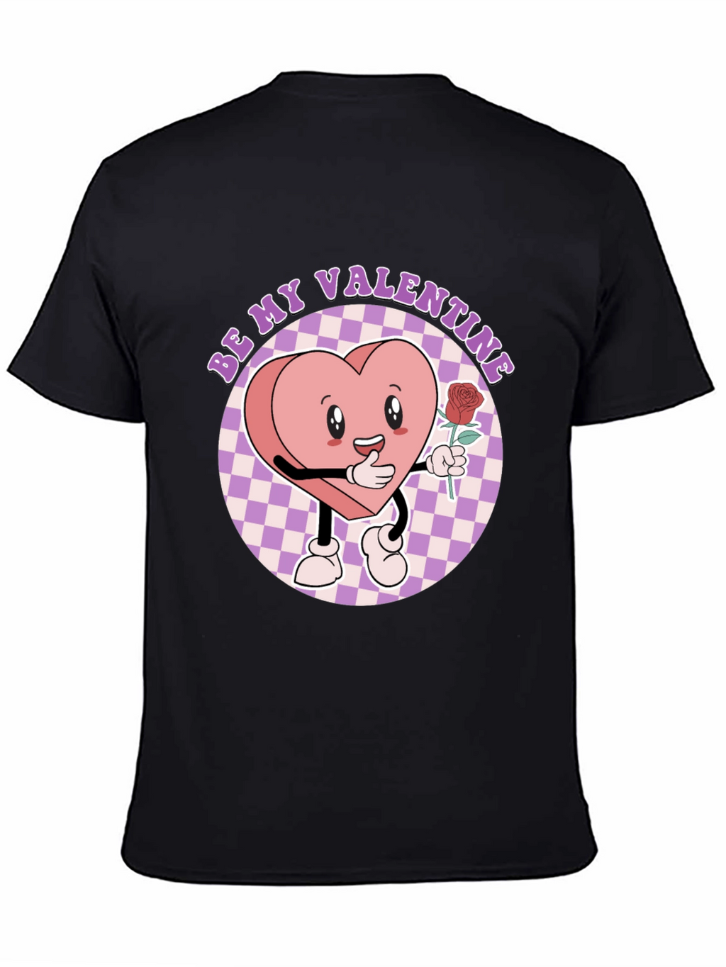 Be My Valentine Heart Graphic Tee