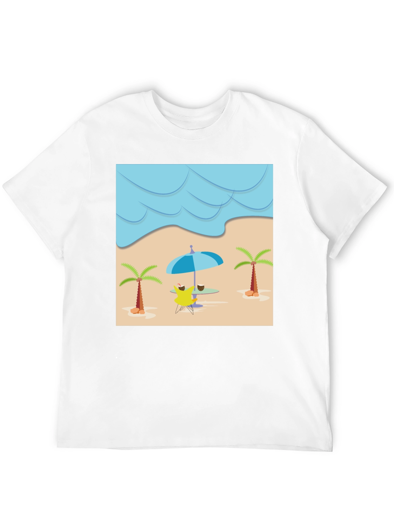 Beach Star T-Shirt: Relaxed Coastal Vibes