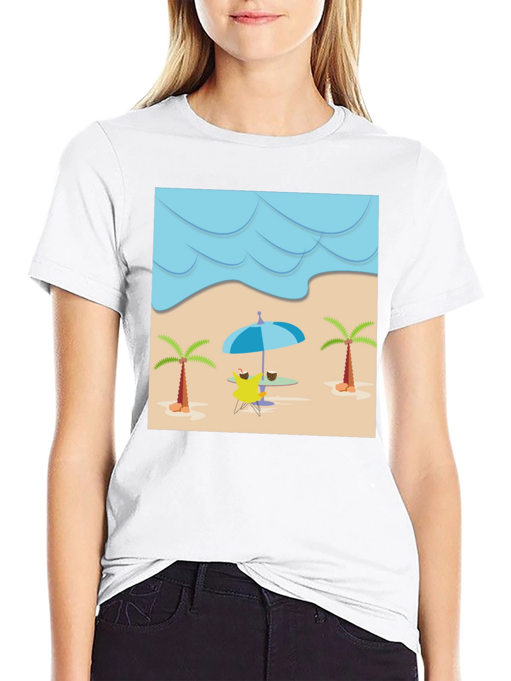 Beach Star T-Shirt: Relaxed Coastal Vibes