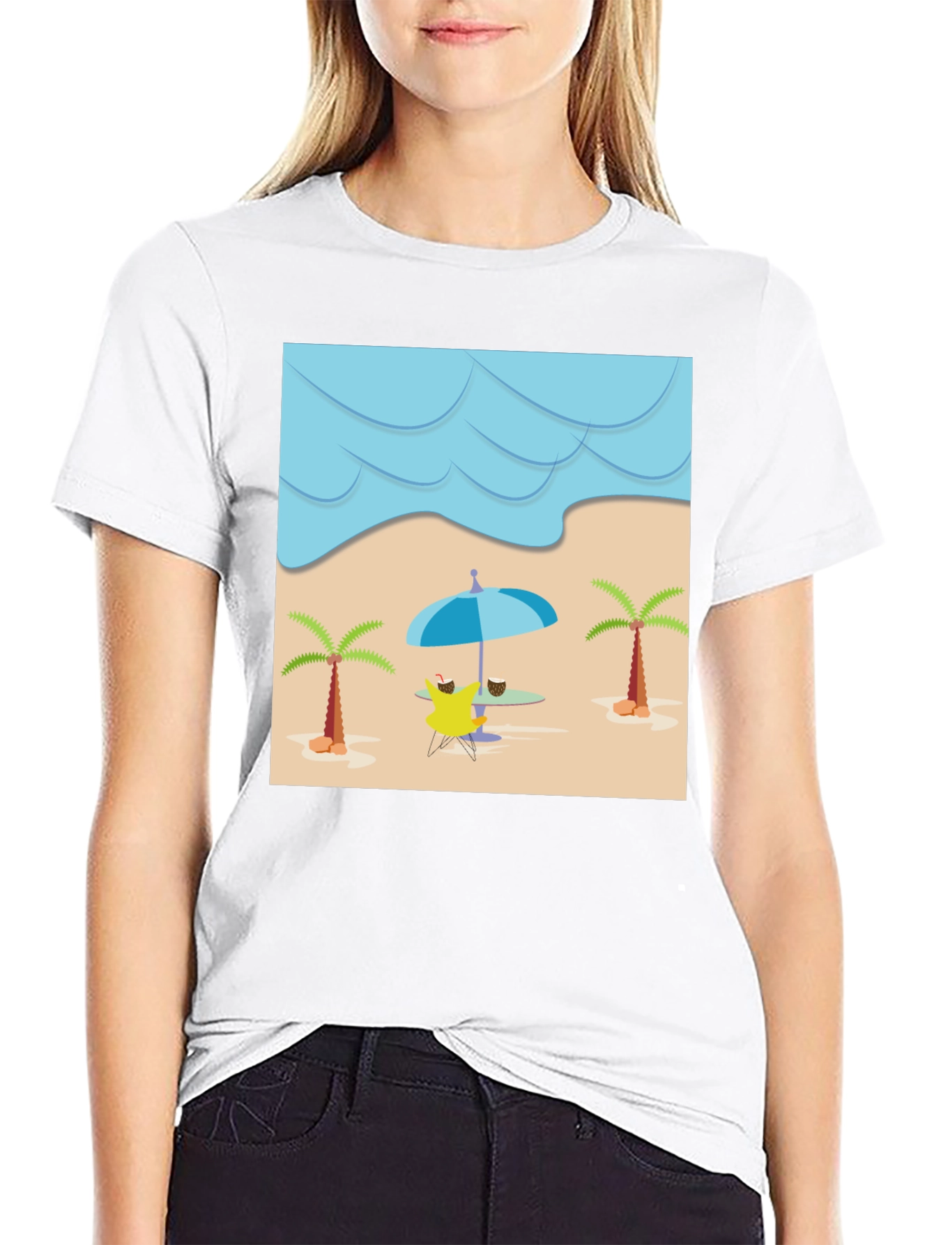 Beach Star T-Shirt: Relaxed Coastal Vibes