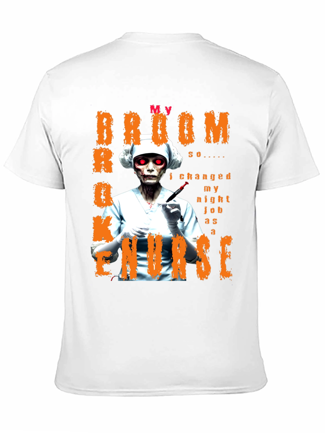 Halloween Zombie Nurse T-Shirt