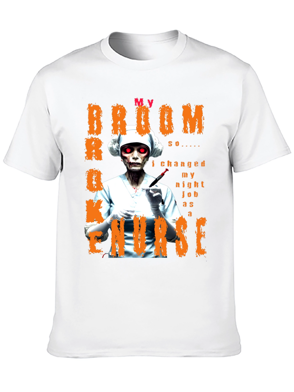 Halloween Zombie Nurse T-Shirt