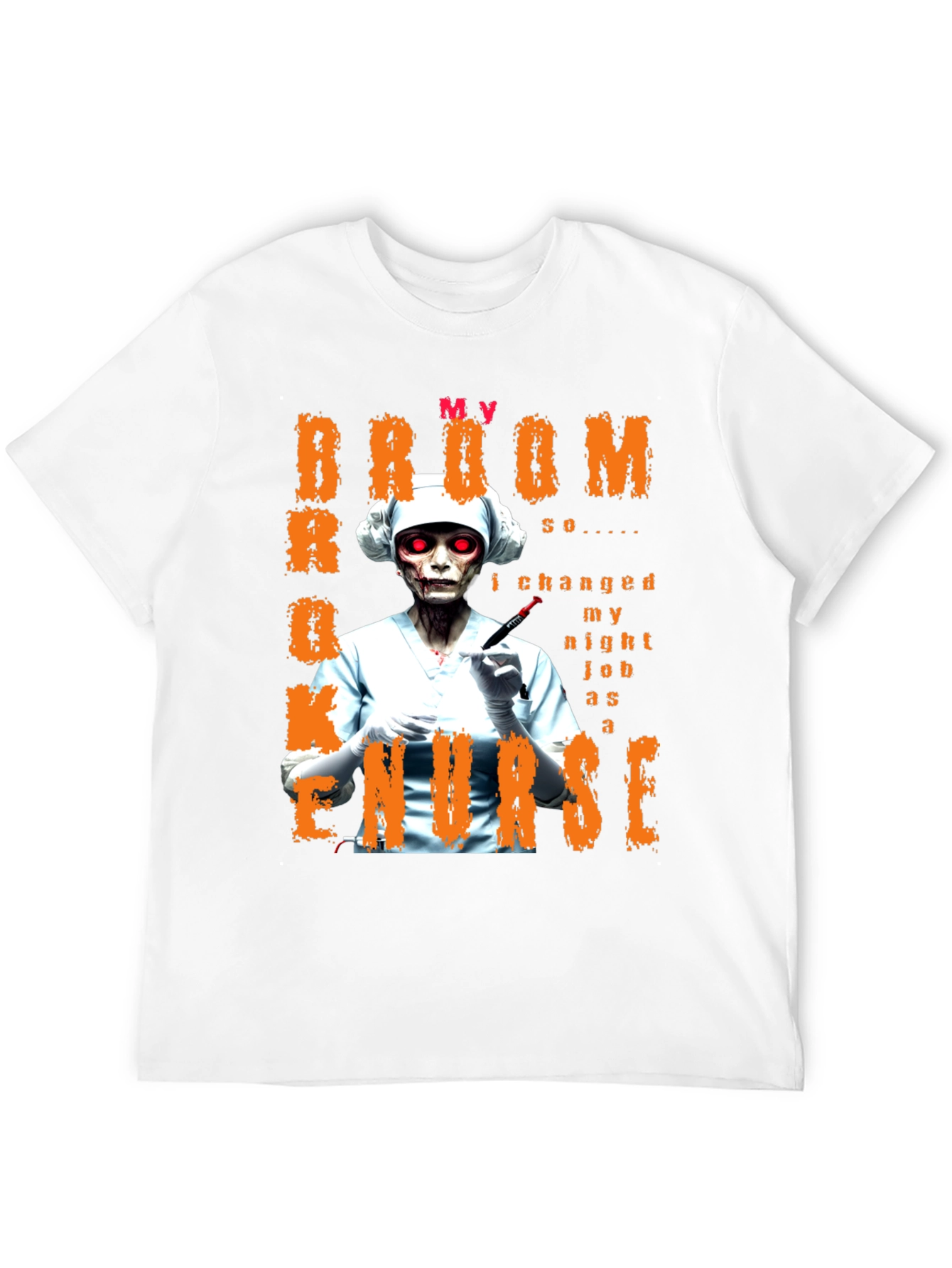 Halloween Zombie Nurse T-Shirt