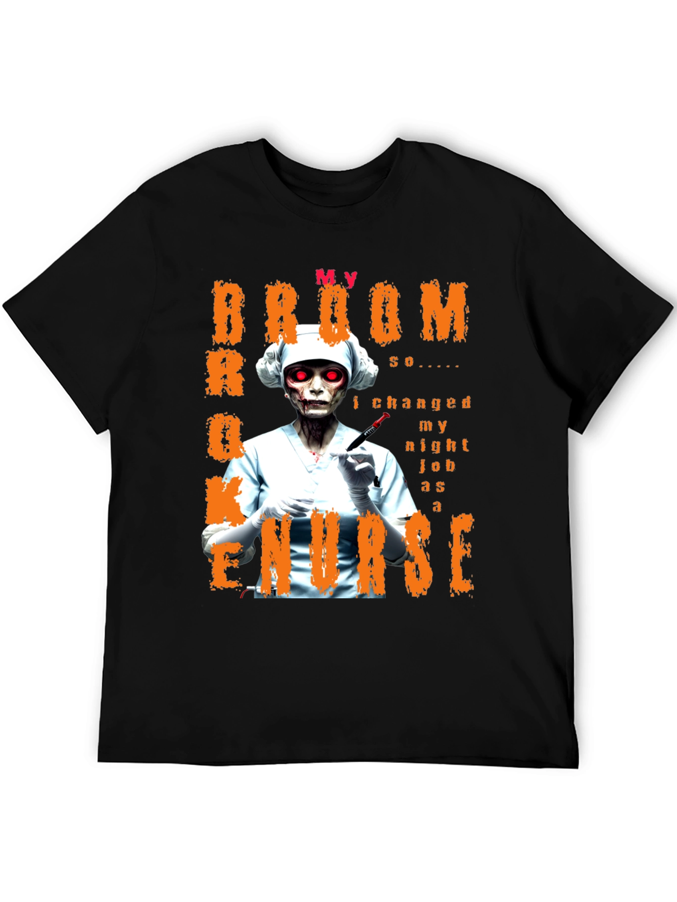 Halloween Zombie Nurse T-Shirt
