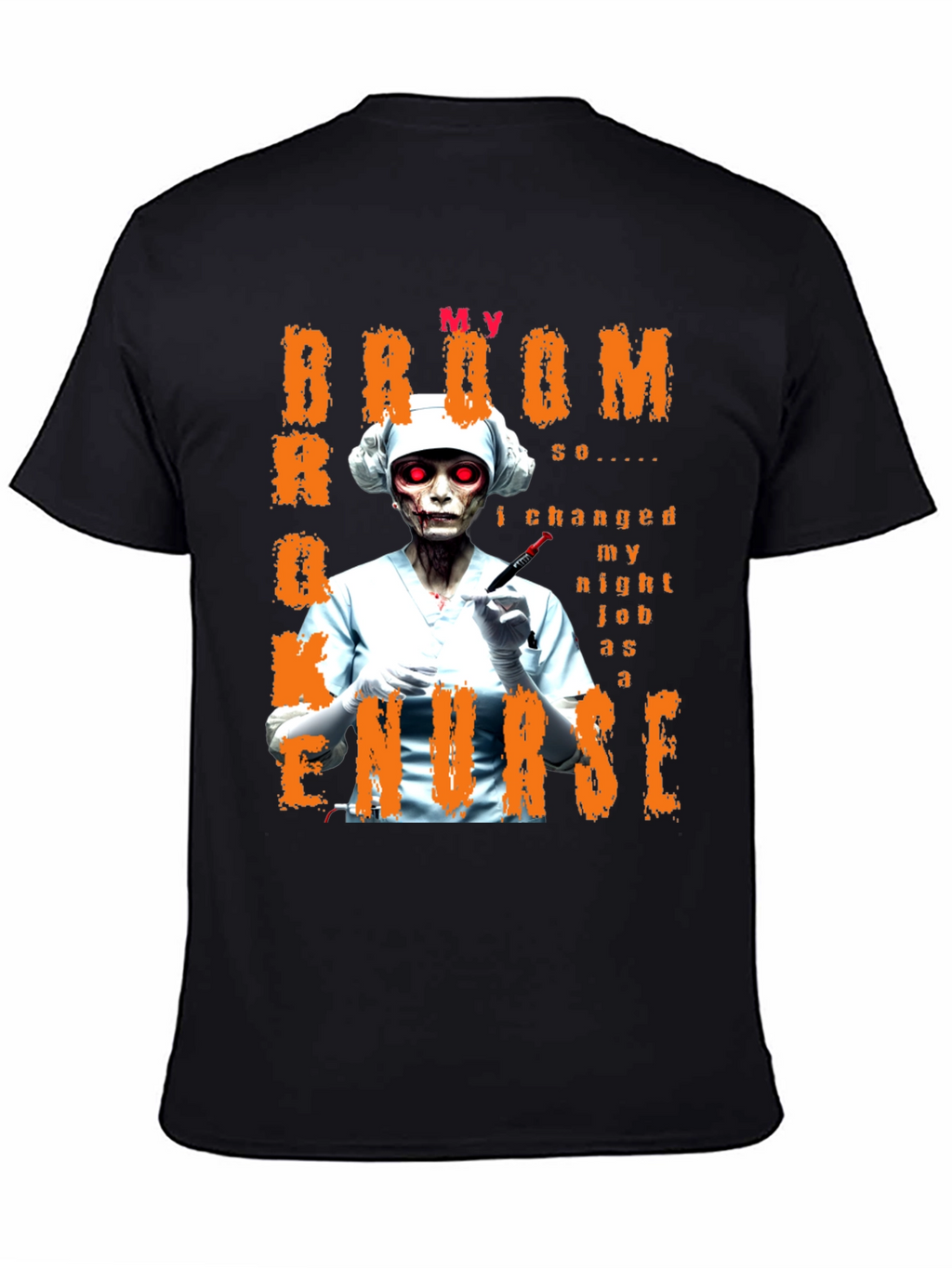 Halloween Zombie Nurse T-Shirt