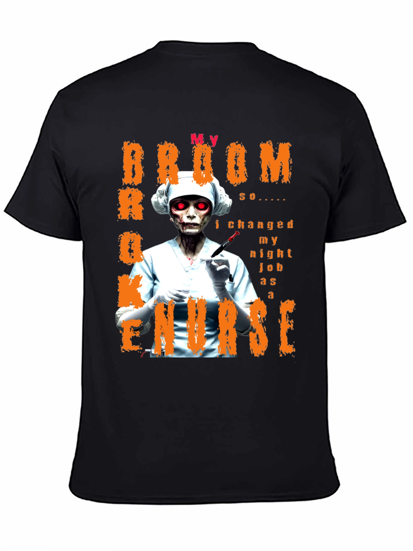 Halloween Zombie Nurse T-Shirt