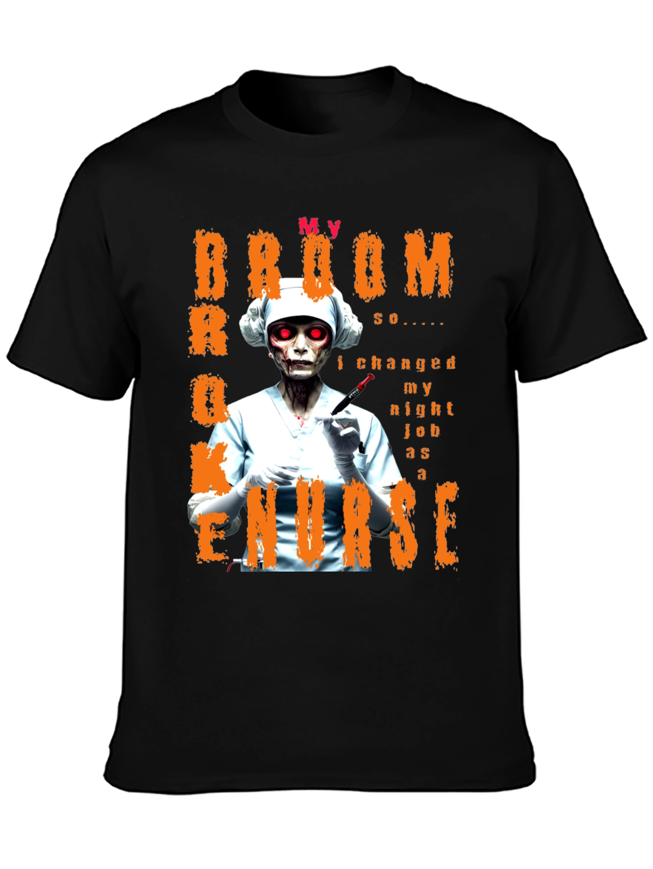 Halloween Zombie Nurse T-Shirt