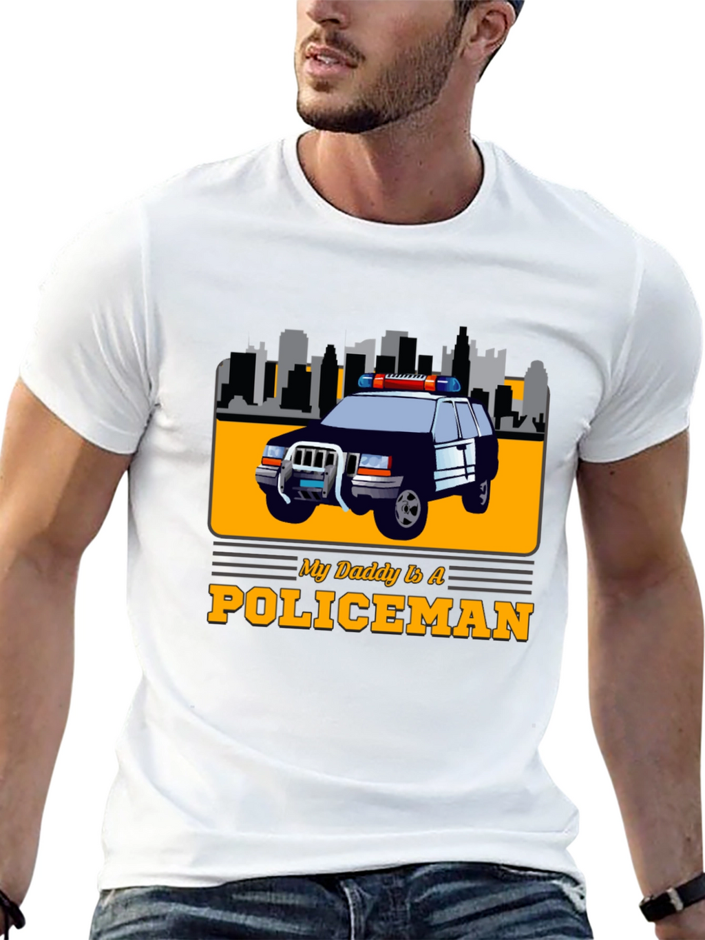 My Daddy Is A Policeman T-Shirt