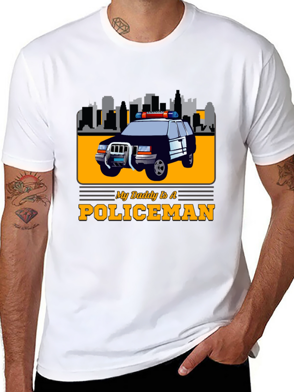 My Daddy Is A Policeman T-Shirt