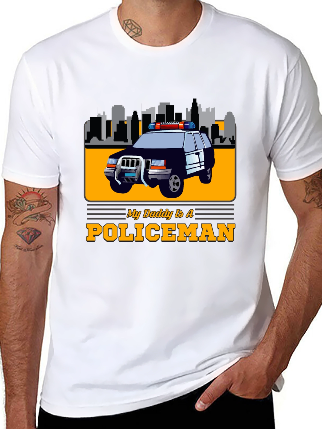 My Daddy Is A Policeman T-Shirt
