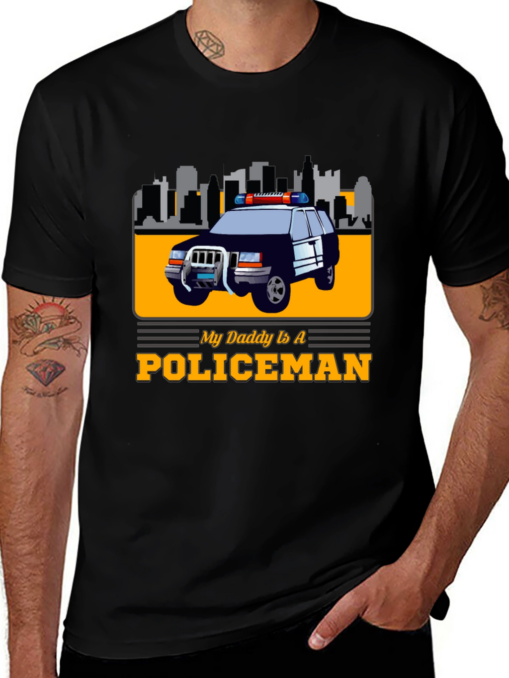 My Daddy Is A Policeman T-Shirt