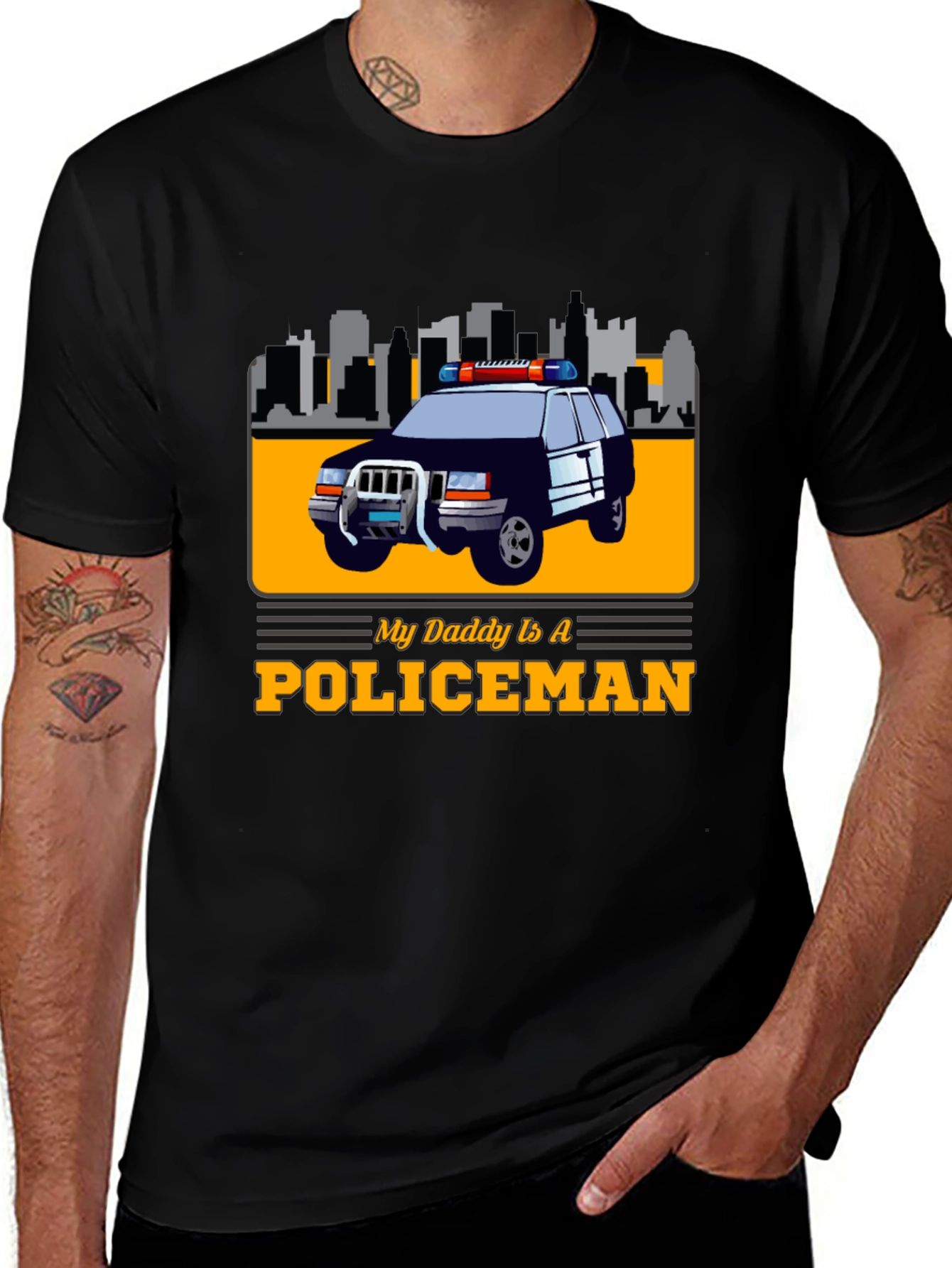 My Daddy Is A Policeman T-Shirt