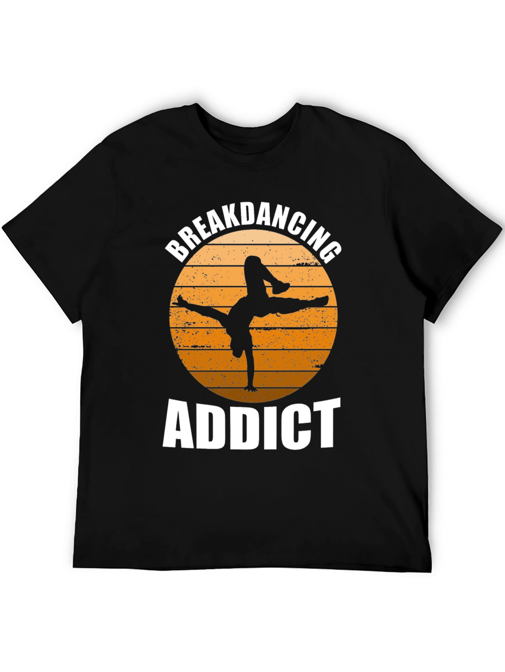 Breakdancing Addict Graphic Tee