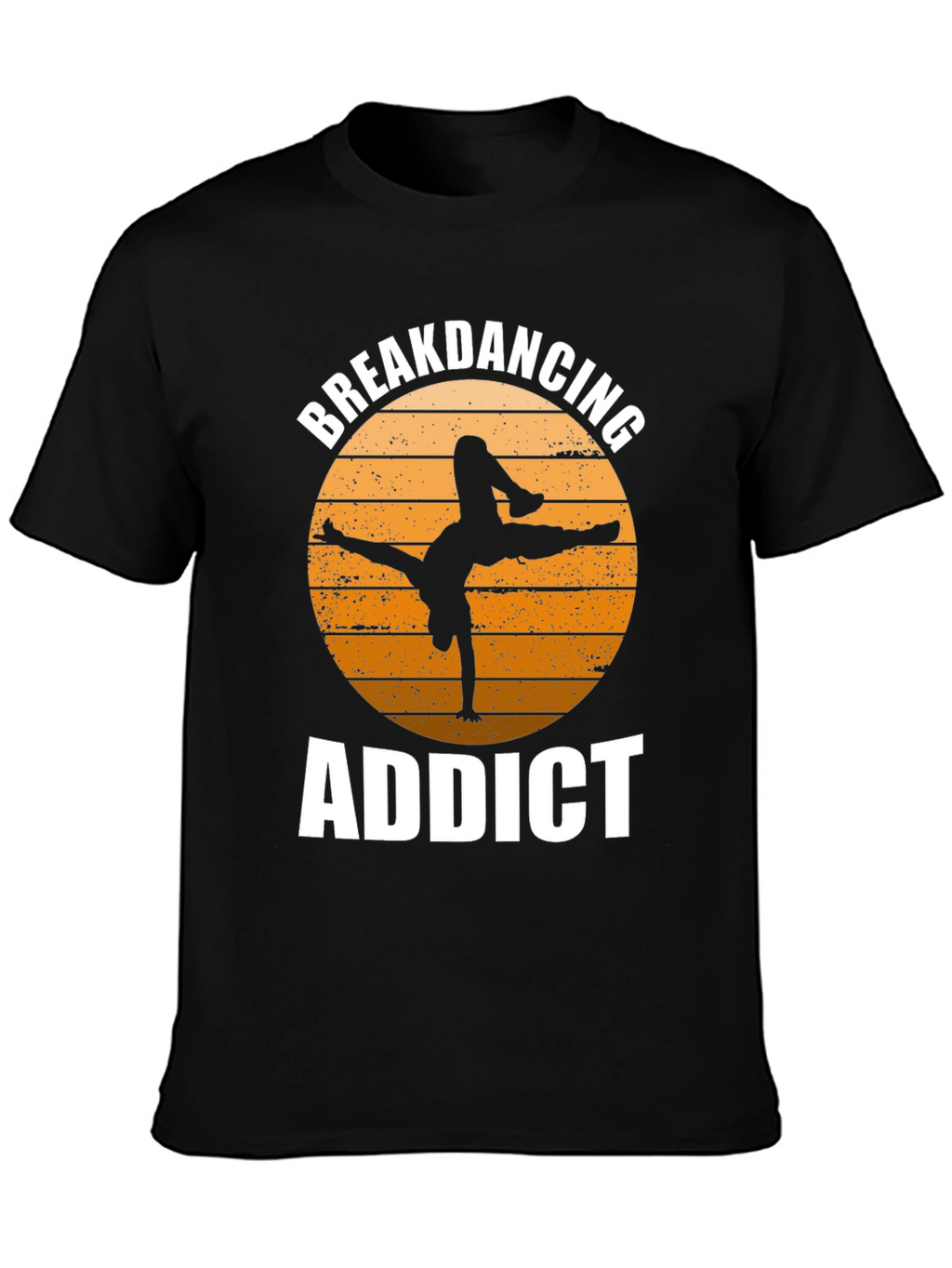 Breakdancing Addict Graphic Tee