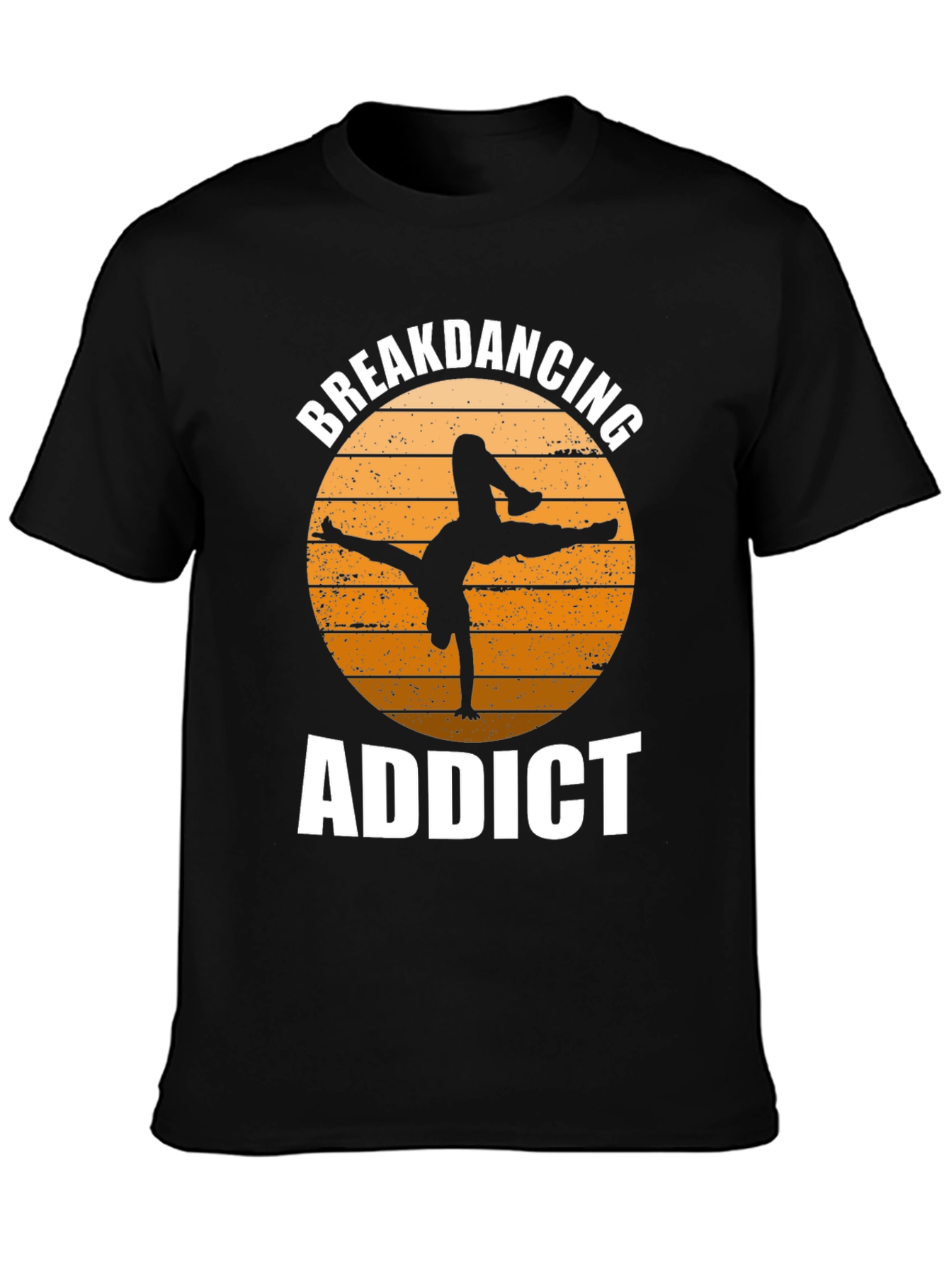 Breakdancing Addict Graphic Tee
