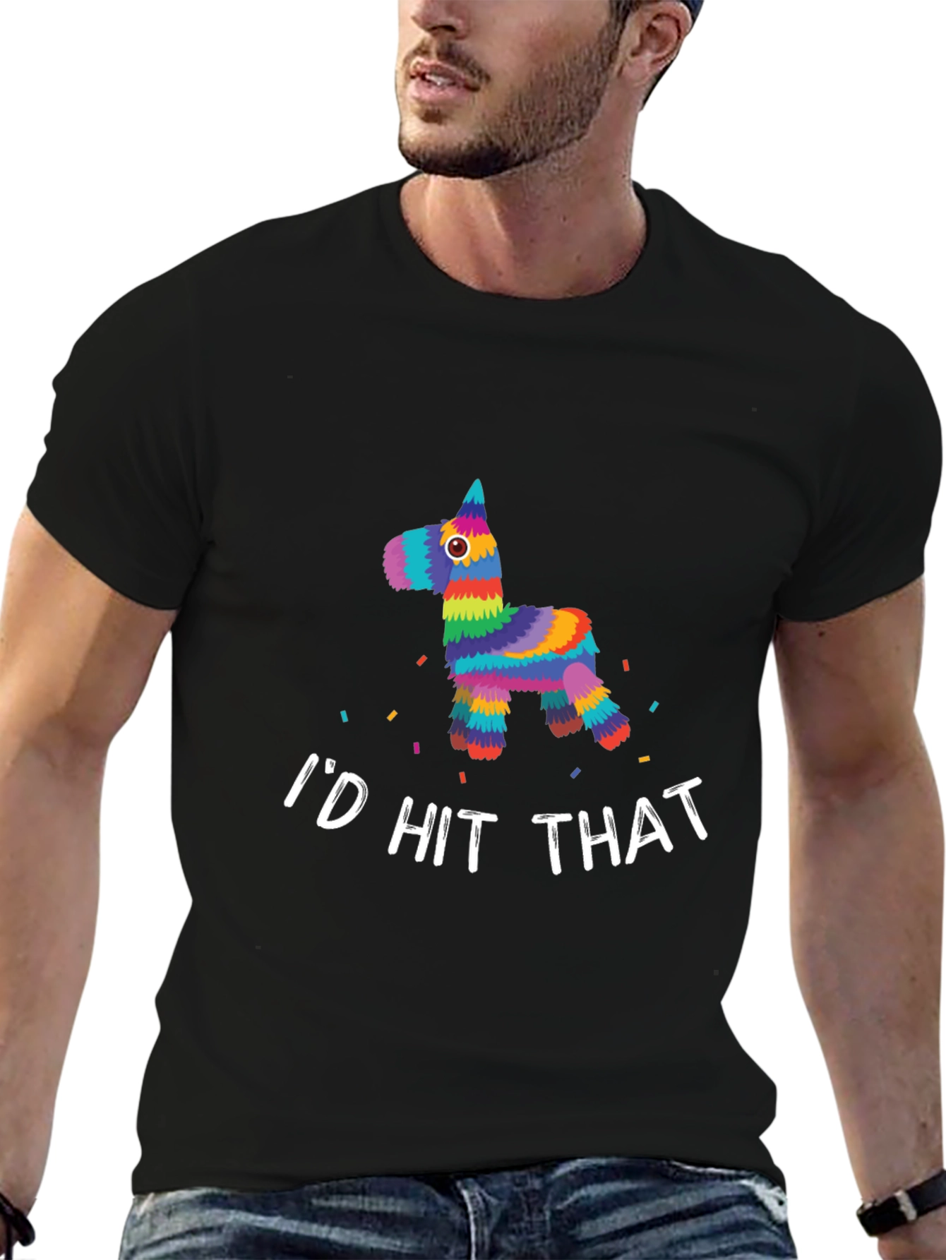 Id Hit That Piñata T-Shirt - Funny Fiesta Tee
