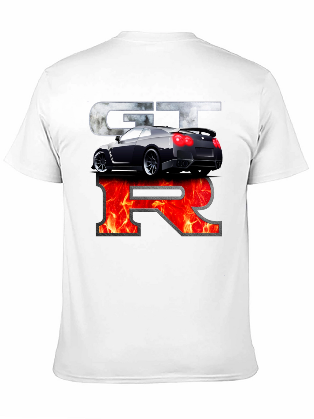 Nissan GTR Graphic Print Black T-Shirt