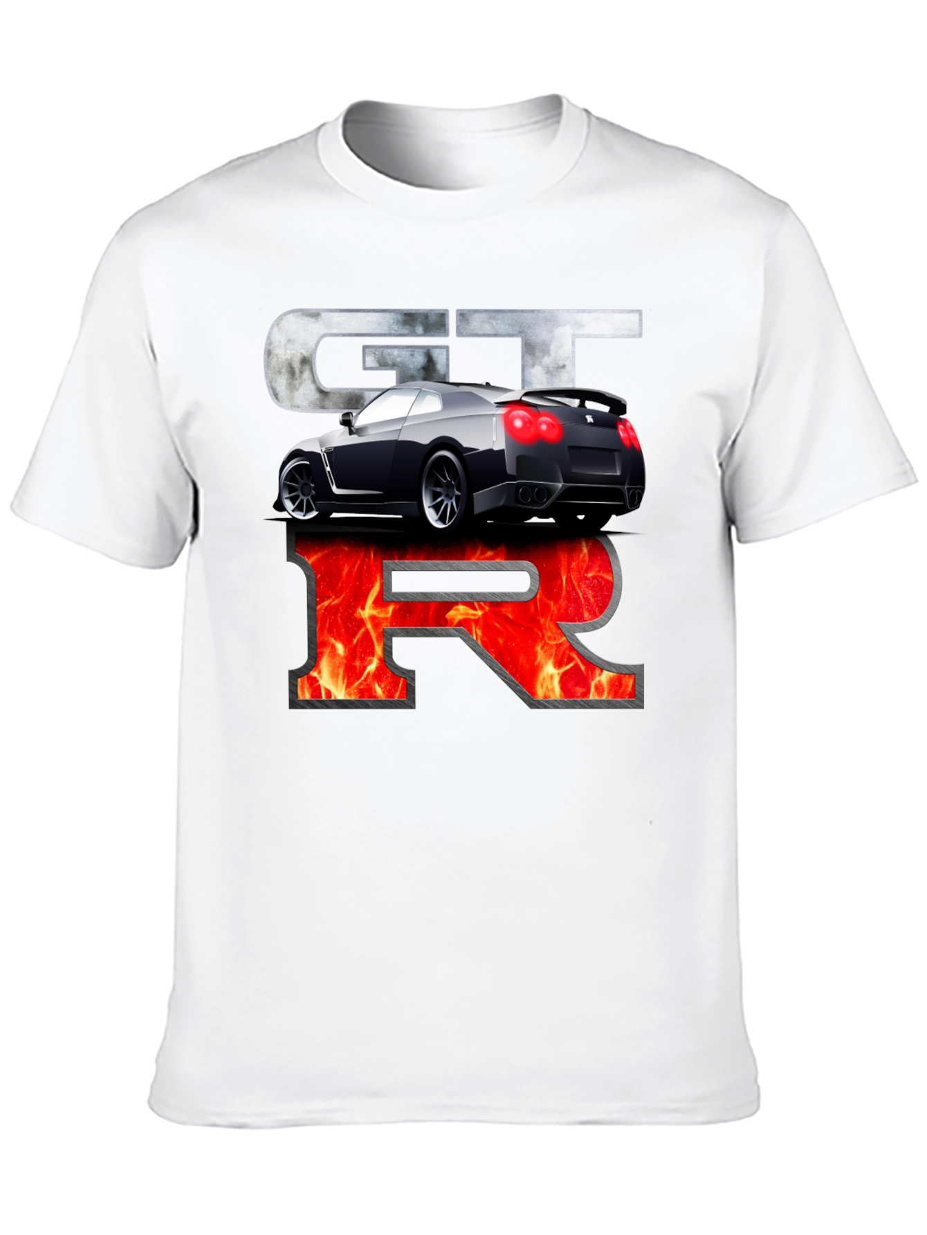 Nissan GTR Graphic Print Black T-Shirt