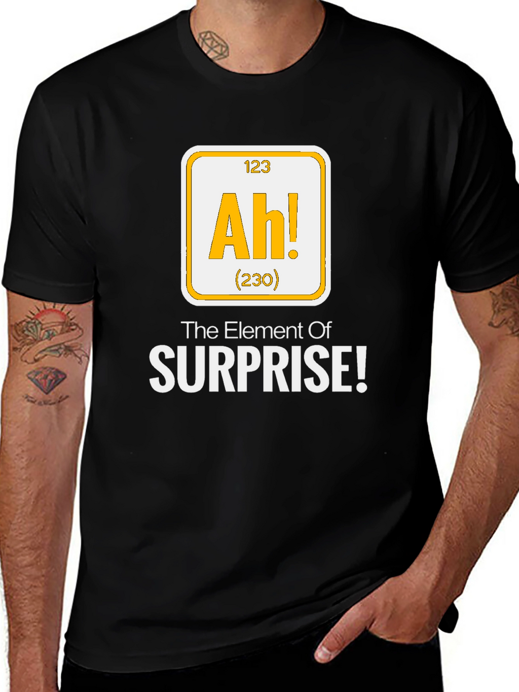 Element of Surprise T-Shirt - Funny Science Tee