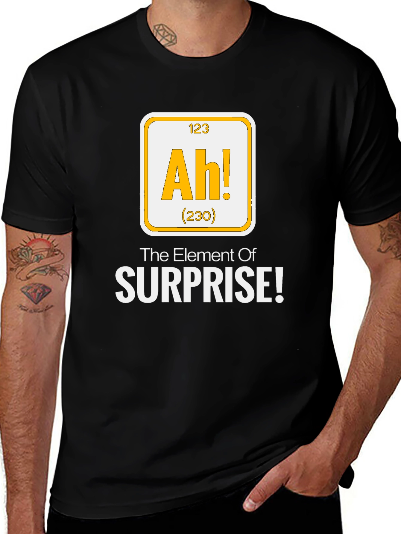 Element of Surprise T-Shirt - Funny Science Tee