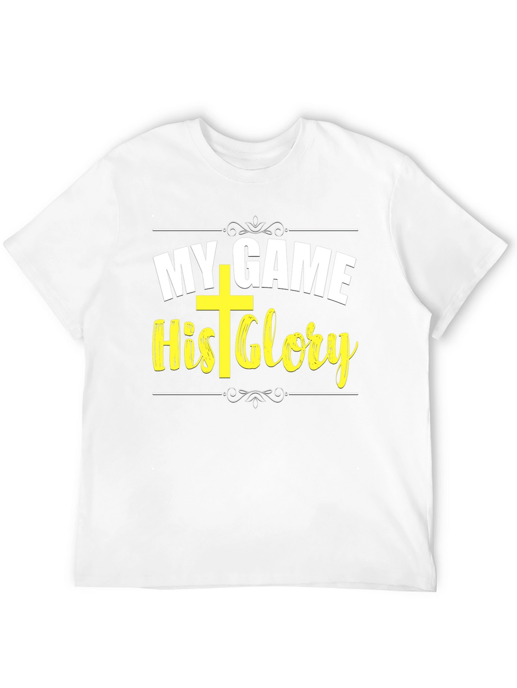 My Game His Glory Christian T-Shirt