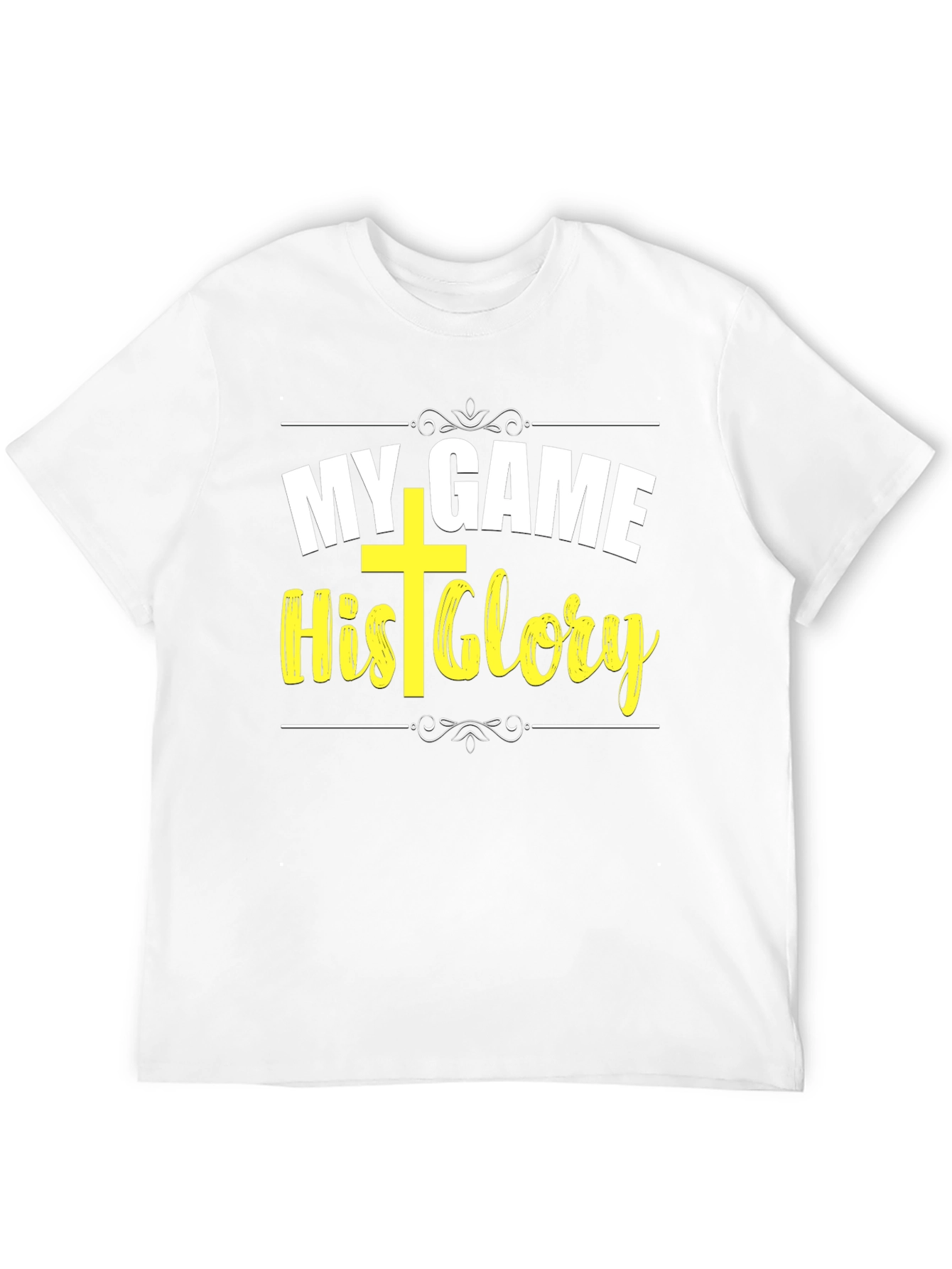 My Game His Glory Christian T-Shirt