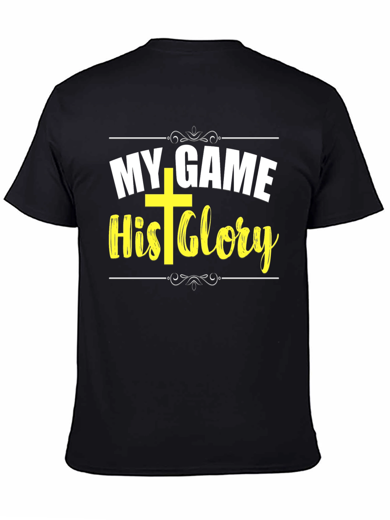 My Game His Glory Christian T-Shirt
