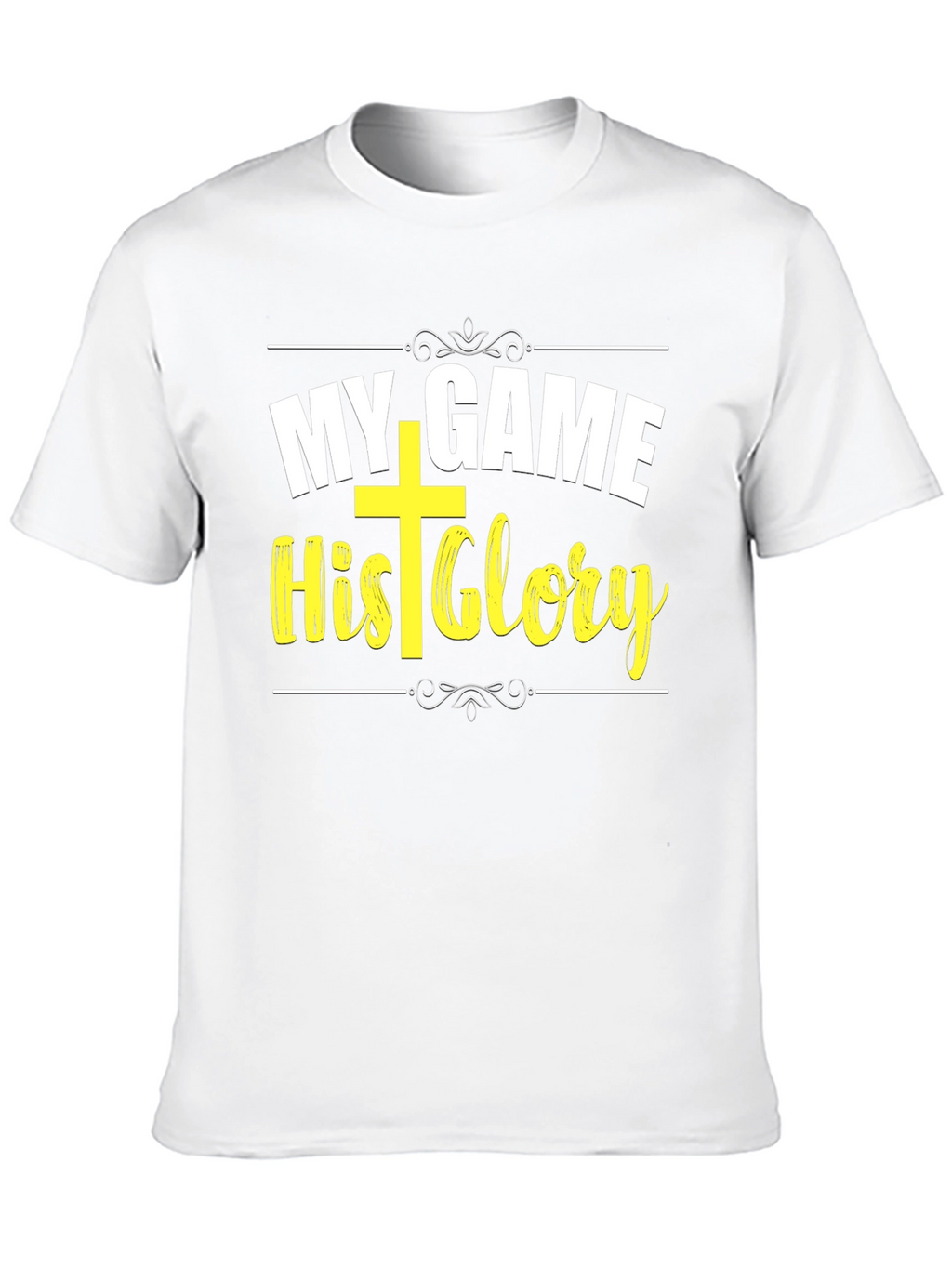My Game His Glory Christian T-Shirt