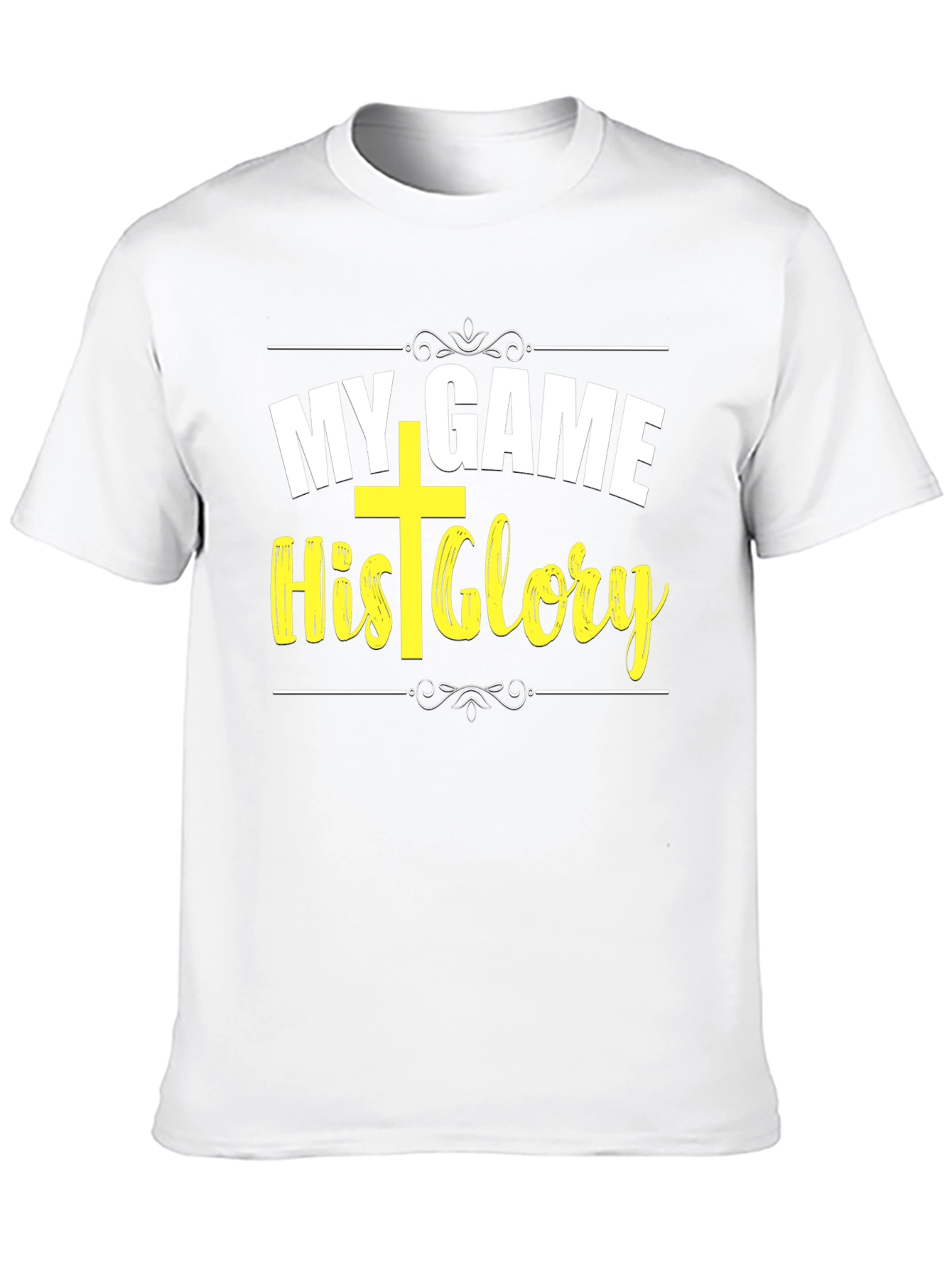 My Game His Glory Christian T-Shirt