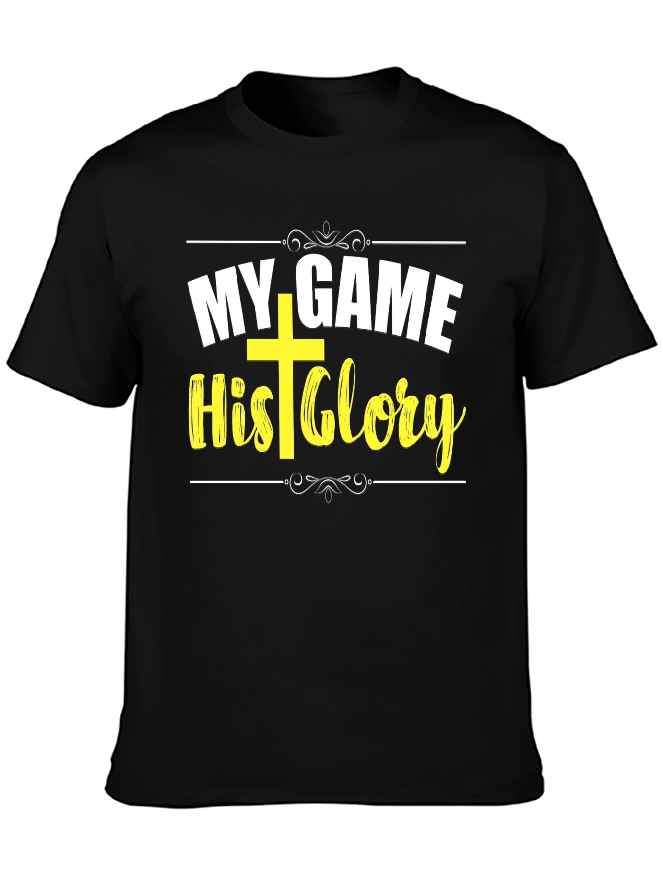 My Game His Glory Christian T-Shirt