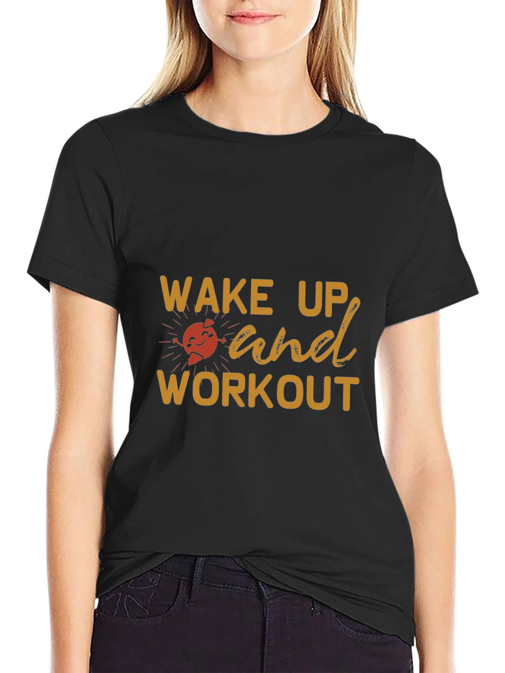 Wake Up And Workout Graphic T-Shirt