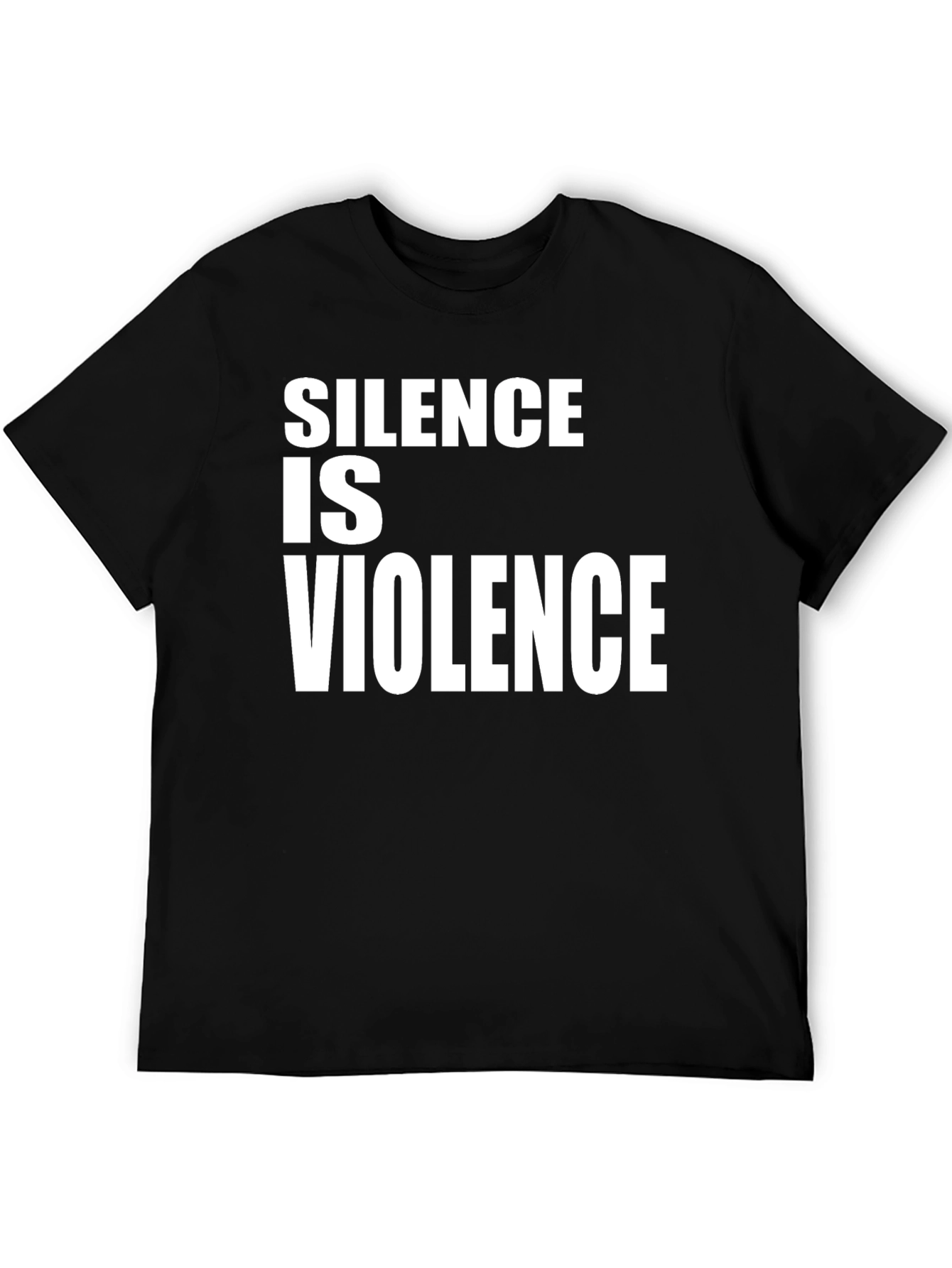 Silence Is Violence Statement Graphic Tee
