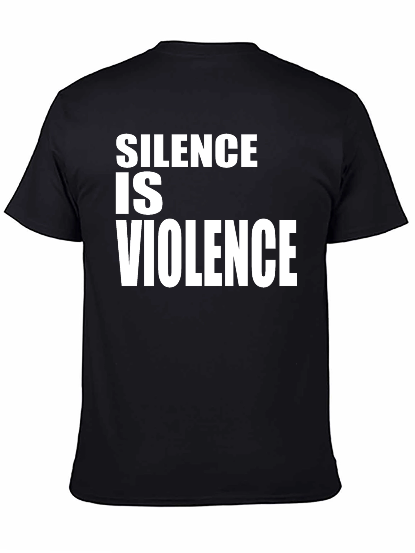 Silence Is Violence Statement Graphic Tee