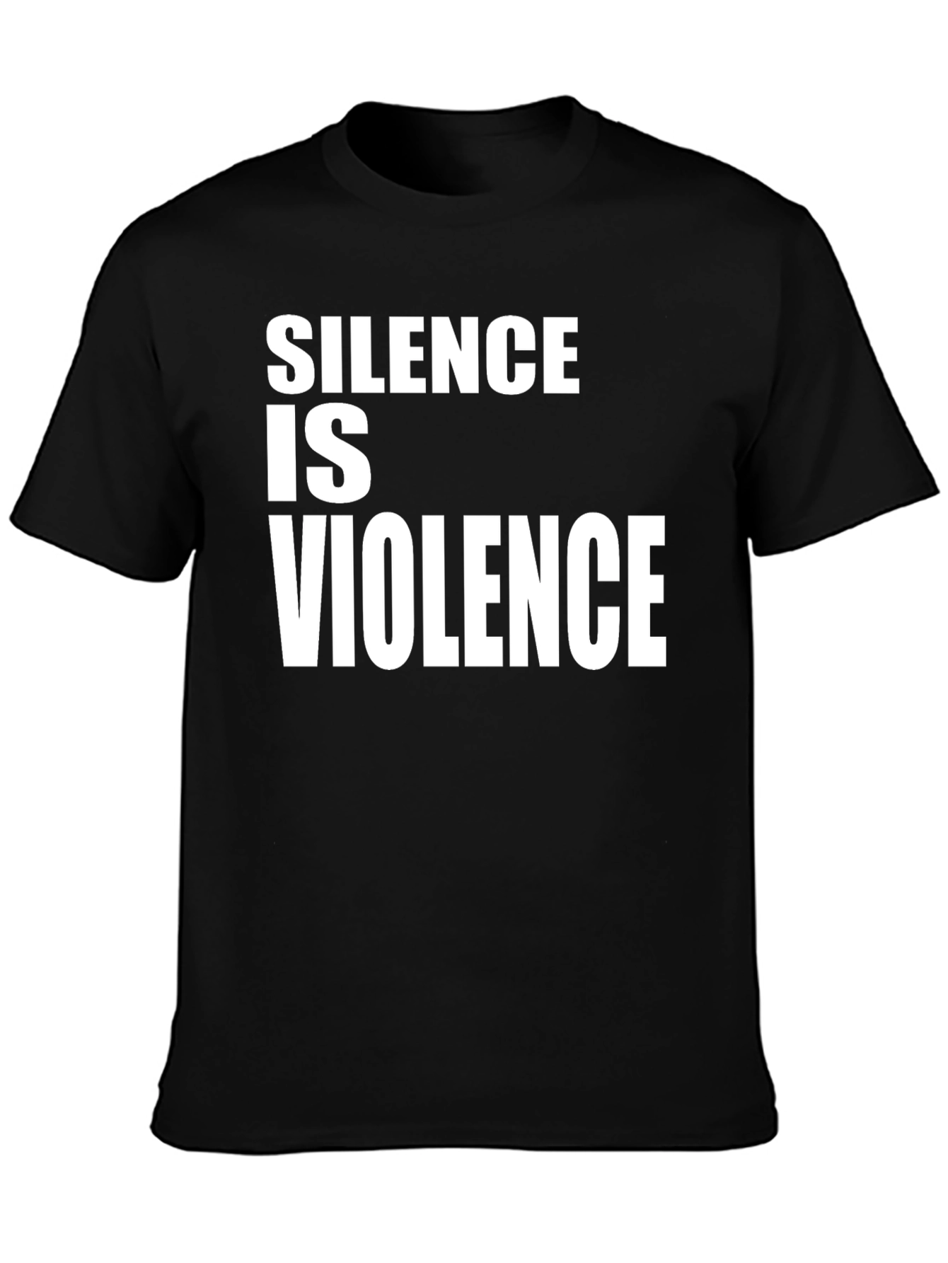 Silence Is Violence Statement Graphic Tee