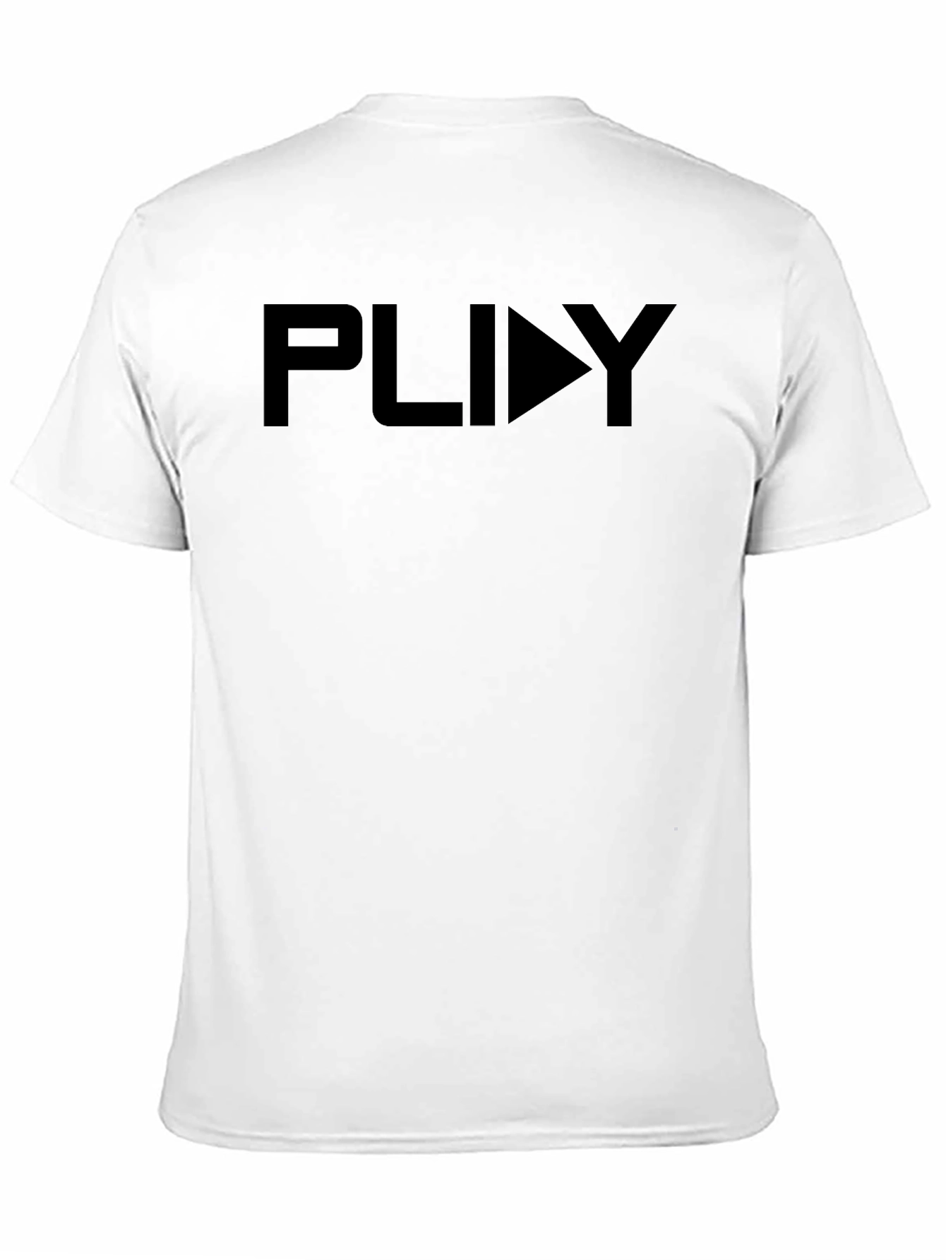 Mens Black PLAY Graphic Tee