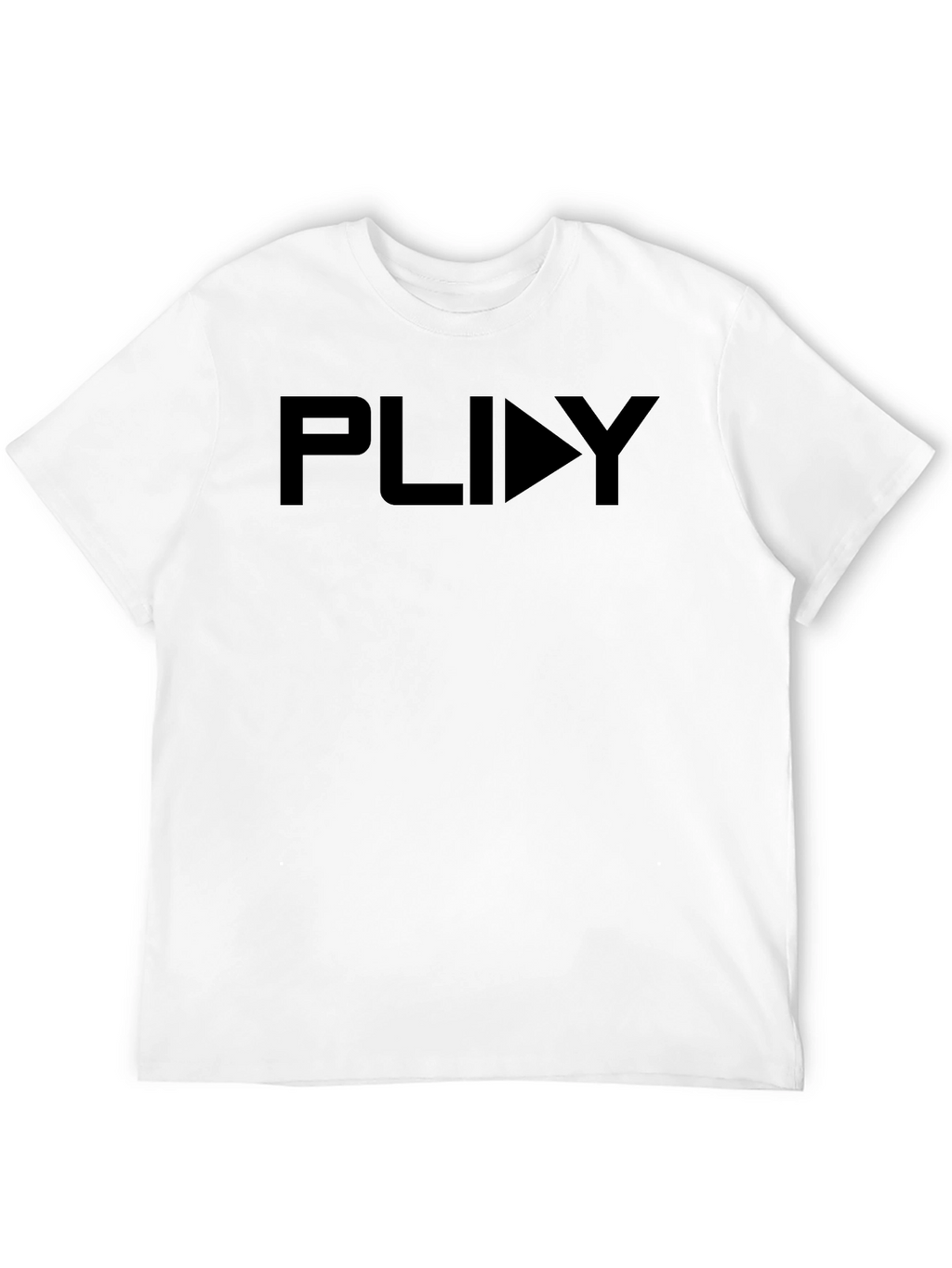 Mens Black PLAY Graphic Tee
