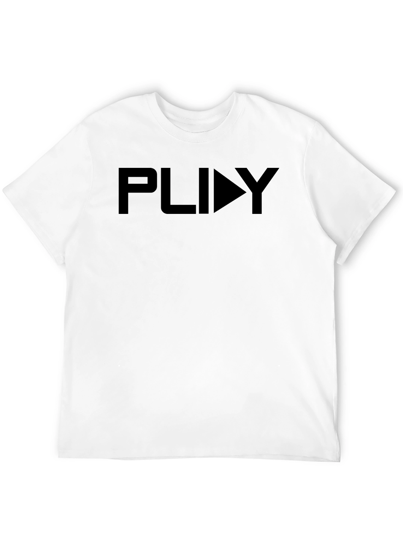 Mens Black PLAY Graphic Tee