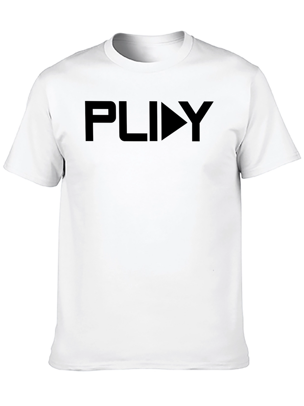 Mens Black PLAY Graphic Tee