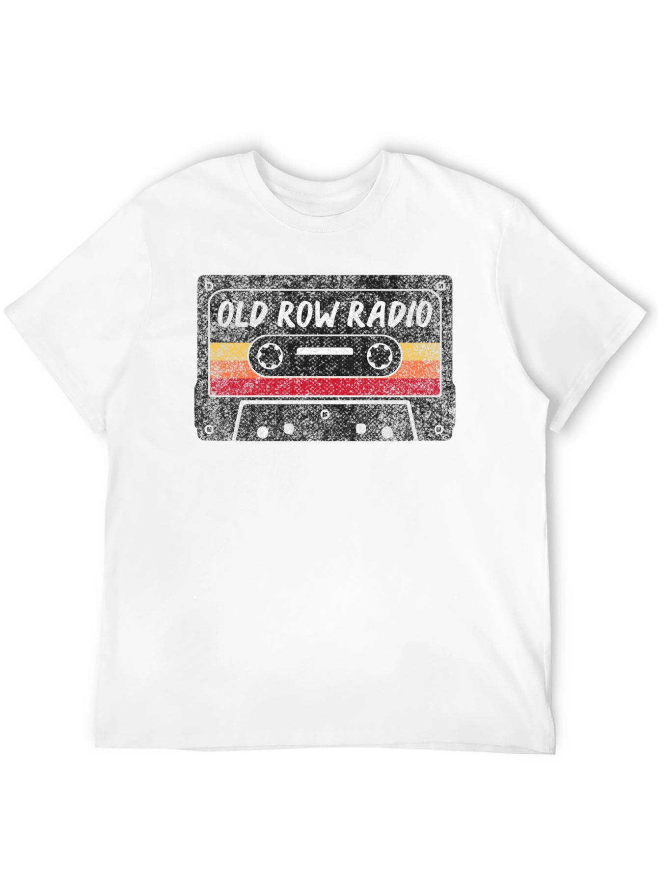Vintage Old Row Radio Cassette Graphic T-Shirt