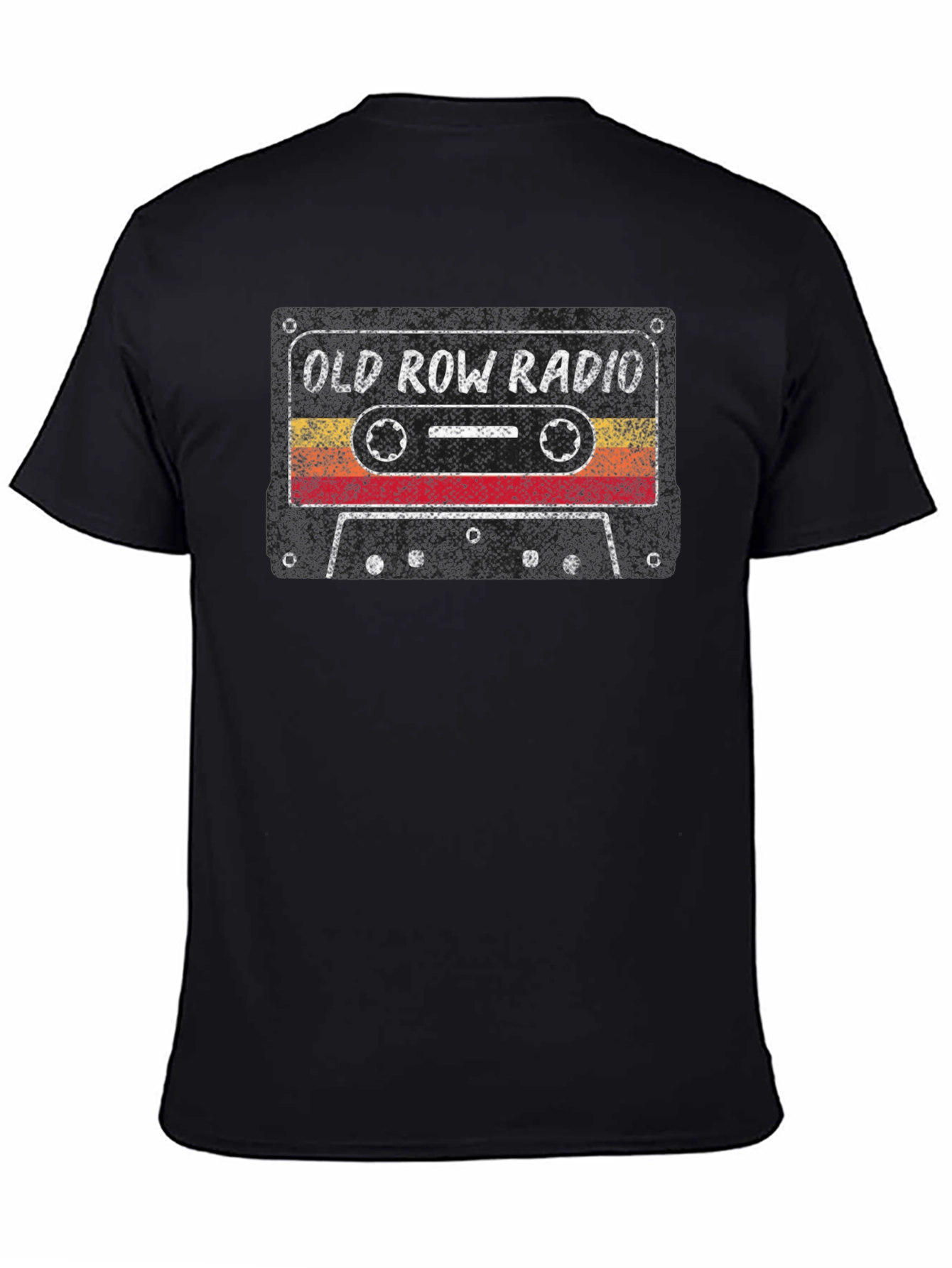 Vintage Old Row Radio Cassette Graphic T-Shirt