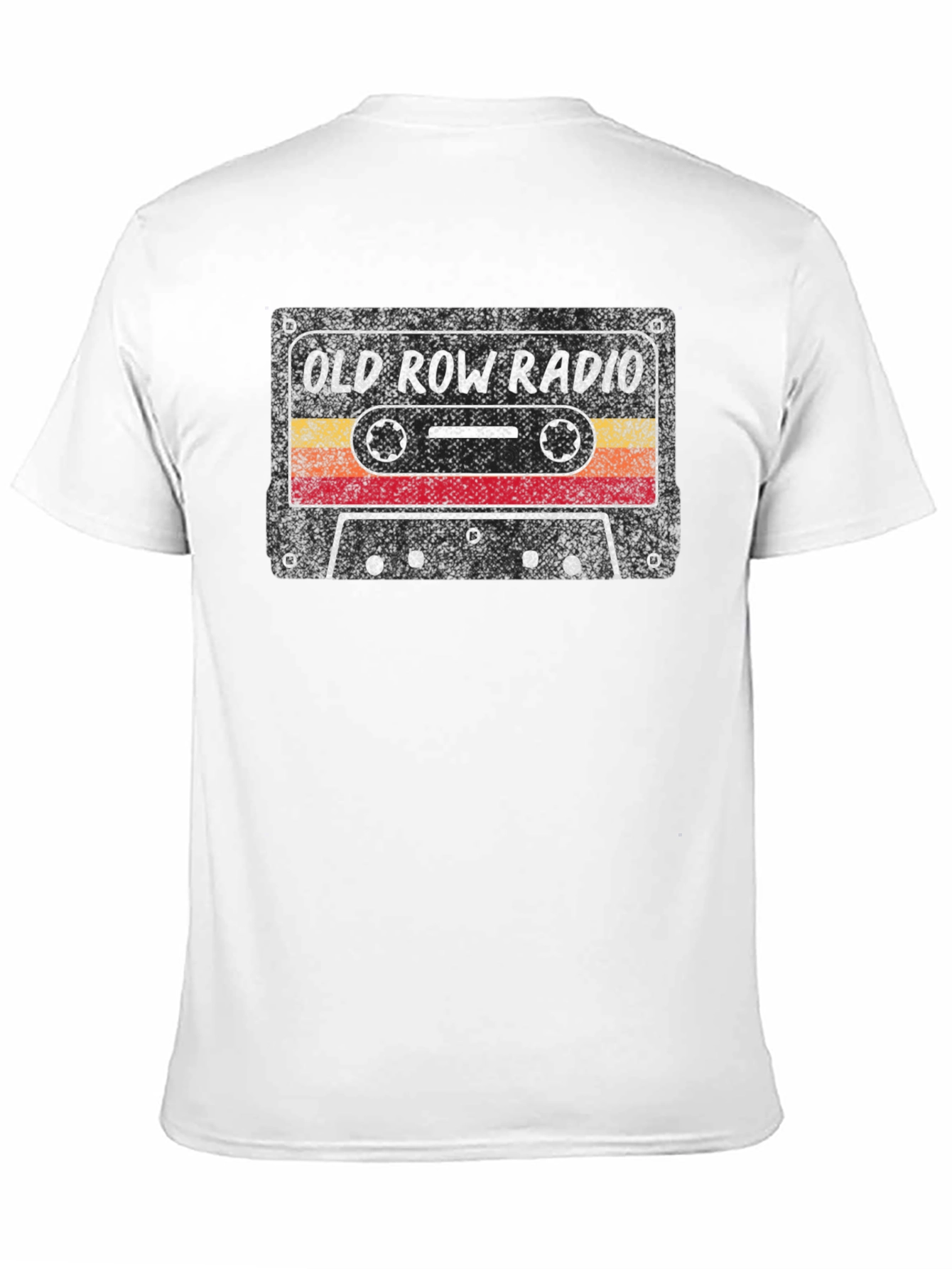 Vintage Old Row Radio Cassette Graphic T-Shirt