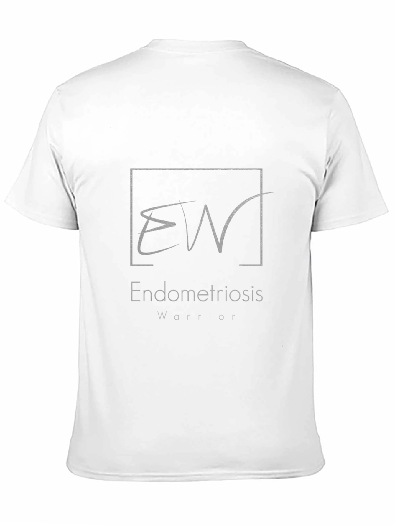 Endometriosis Warrior T-Shirt - Black Cotton Tee