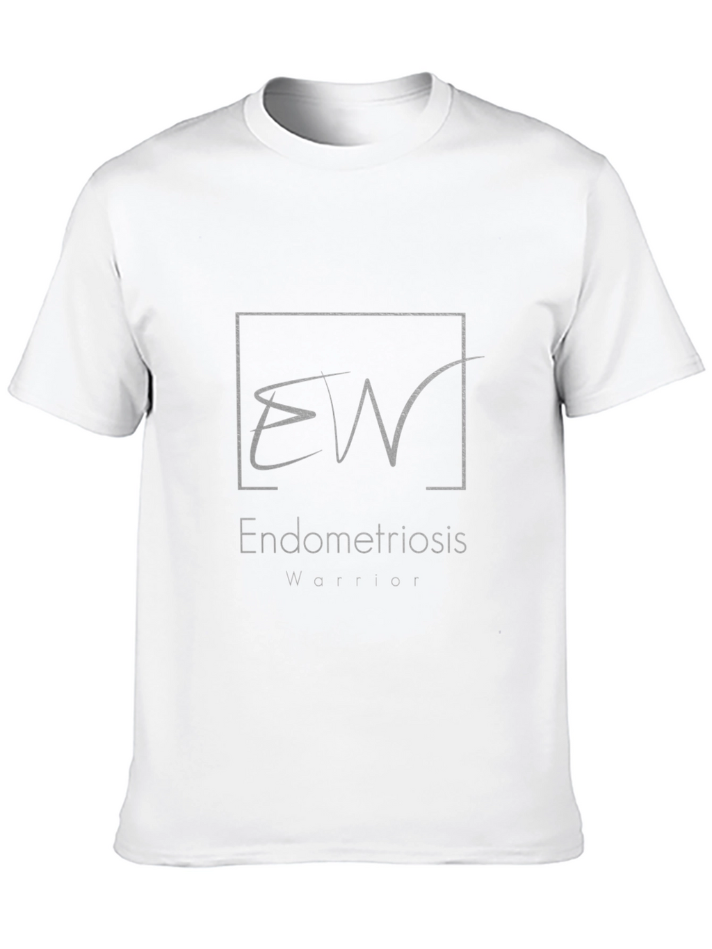 Endometriosis Warrior T-Shirt - Black Cotton Tee