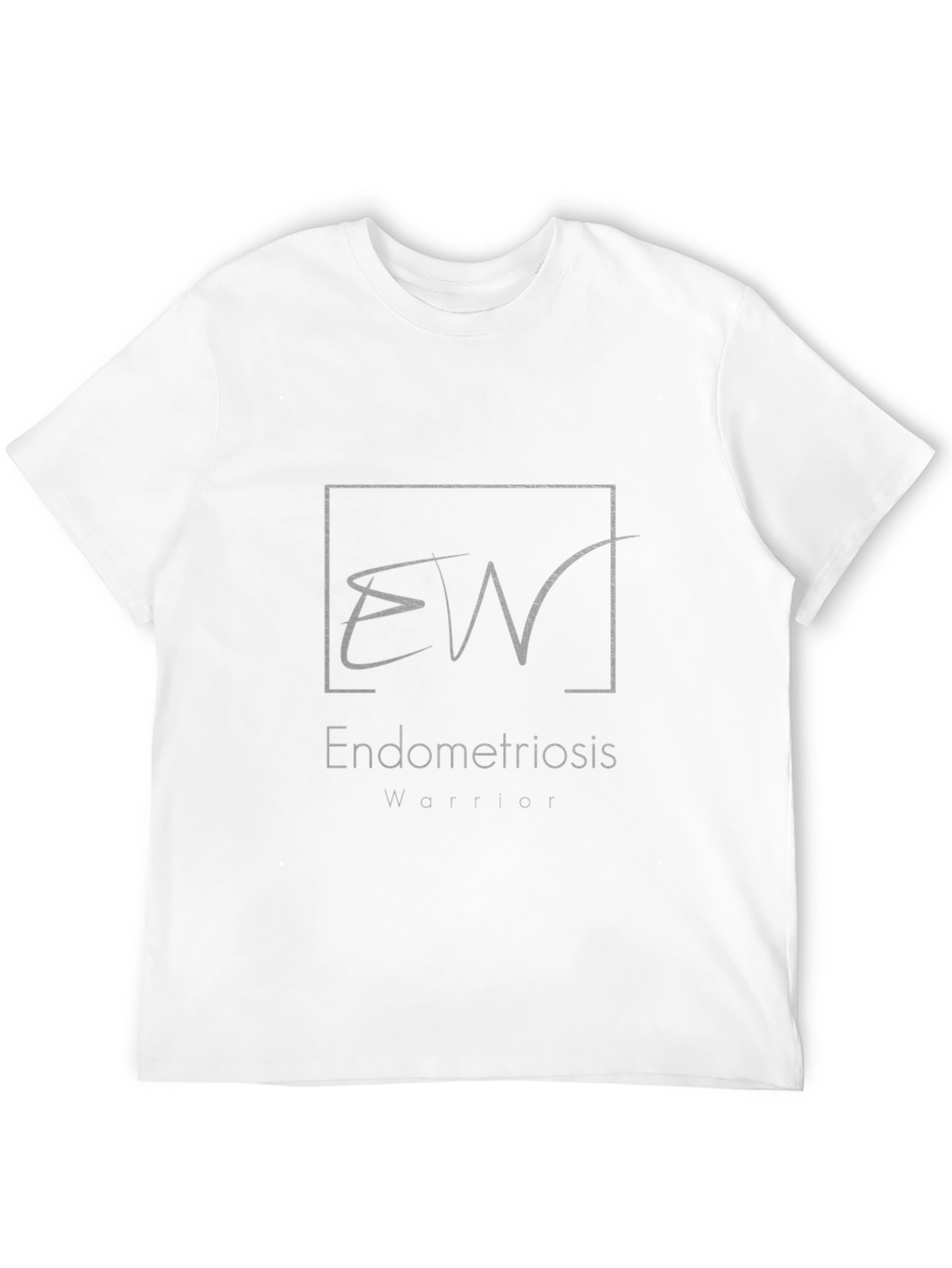 Endometriosis Warrior T-Shirt - Black Cotton Tee
