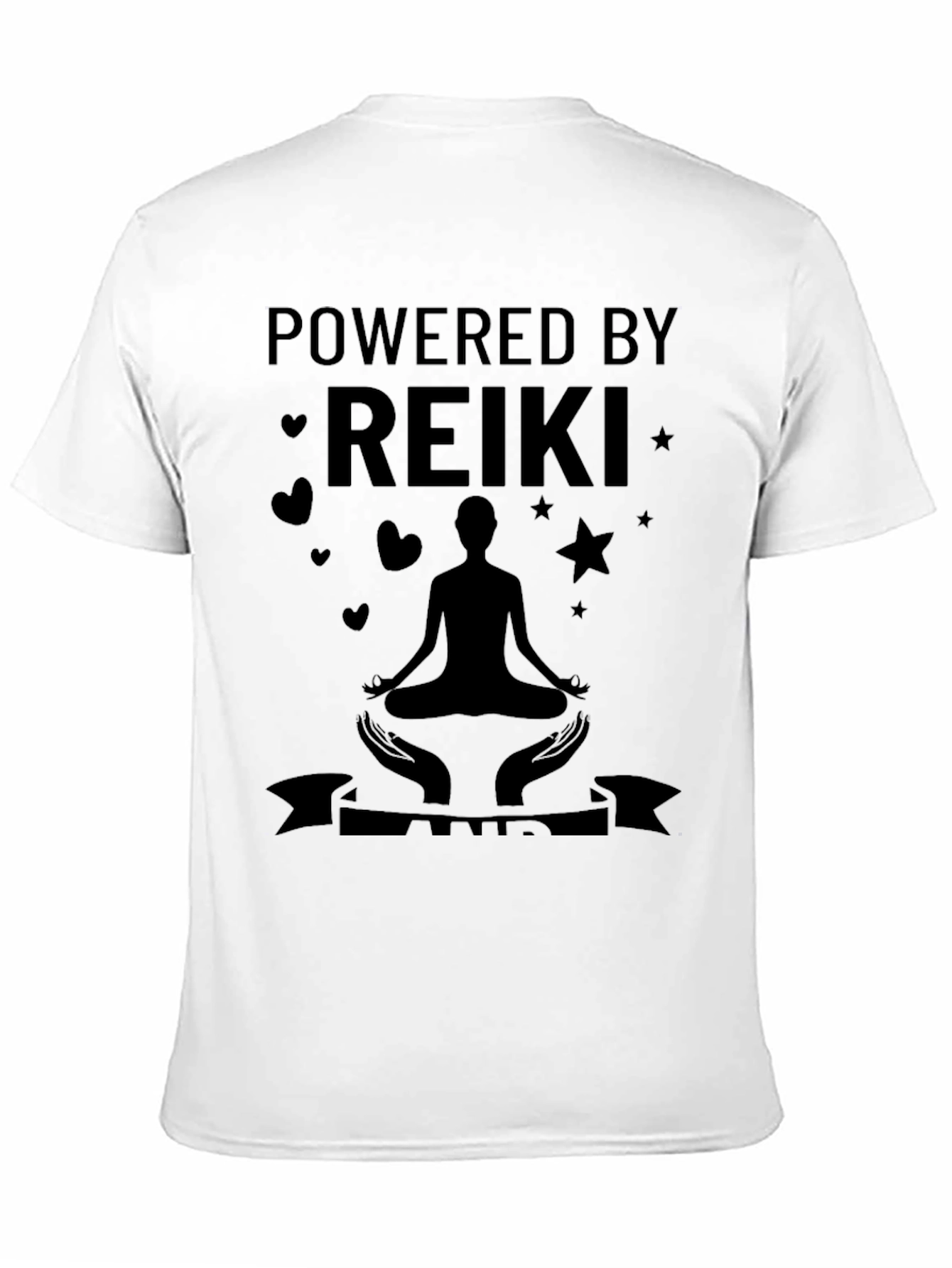 Powered by Reiki T-Shirt - Meditate in Style