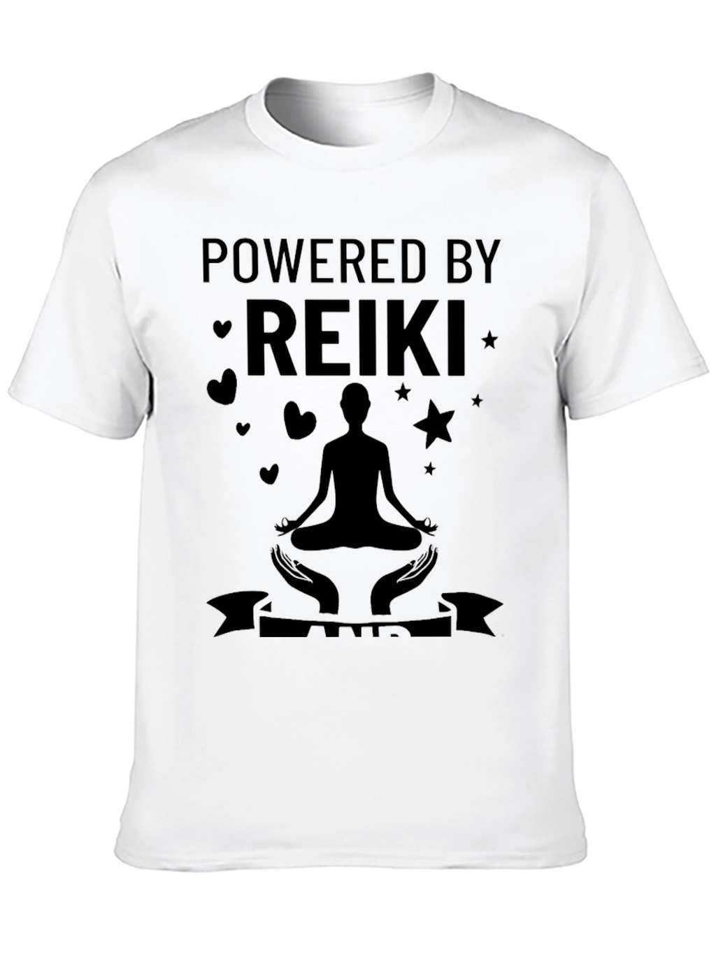 Powered by Reiki T-Shirt - Meditate in Style