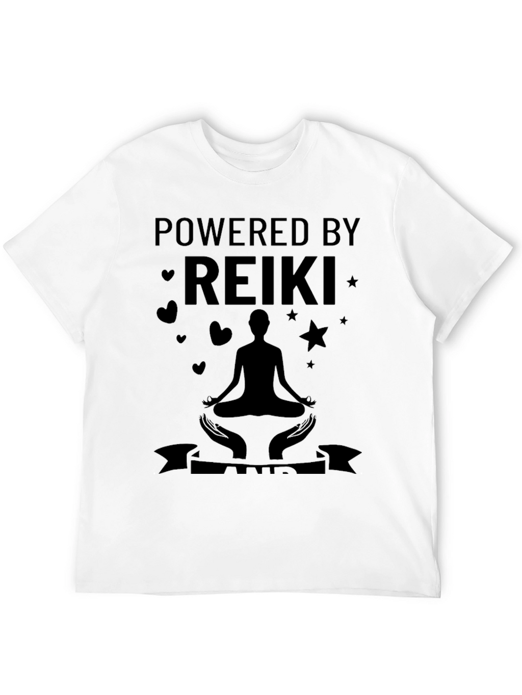 Powered by Reiki T-Shirt - Meditate in Style