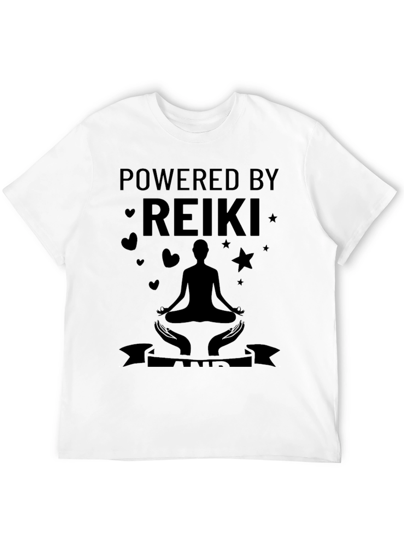 Powered by Reiki T-Shirt - Meditate in Style