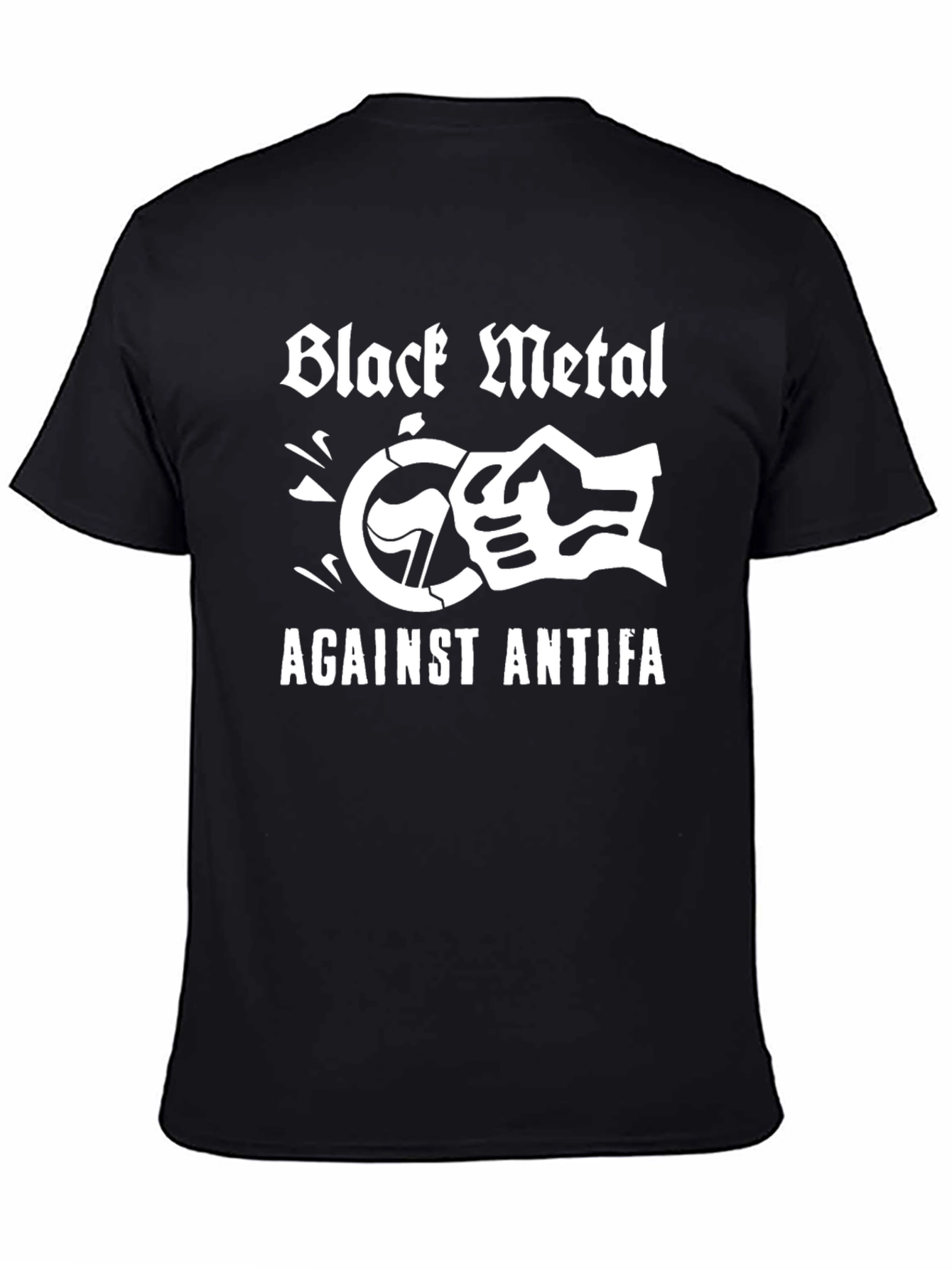 Black Metal Against Antifa T-Shirt